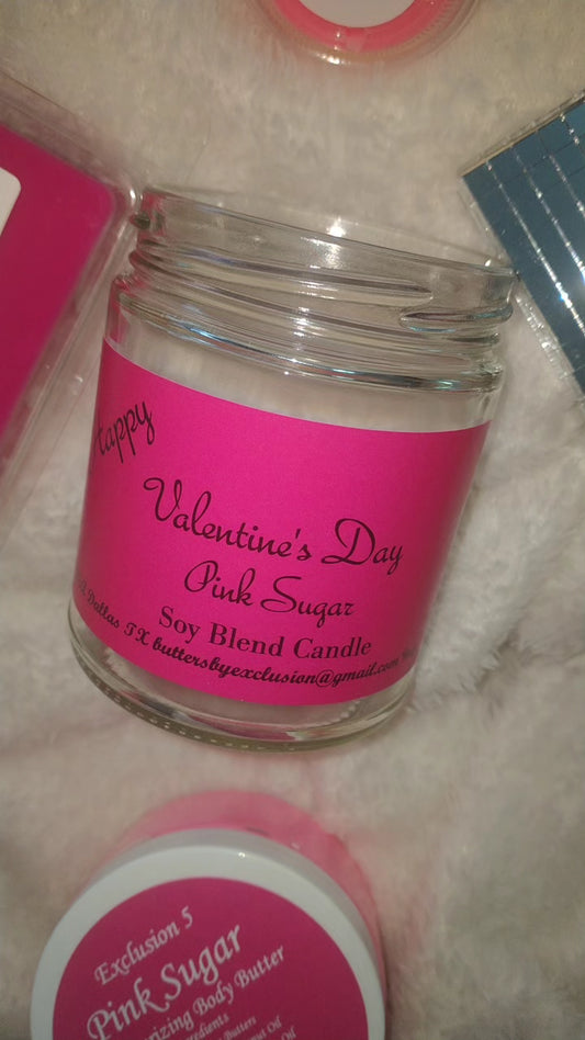 Pink Sugar Candle