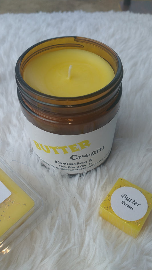 Butter Cream Soy Blend Candles