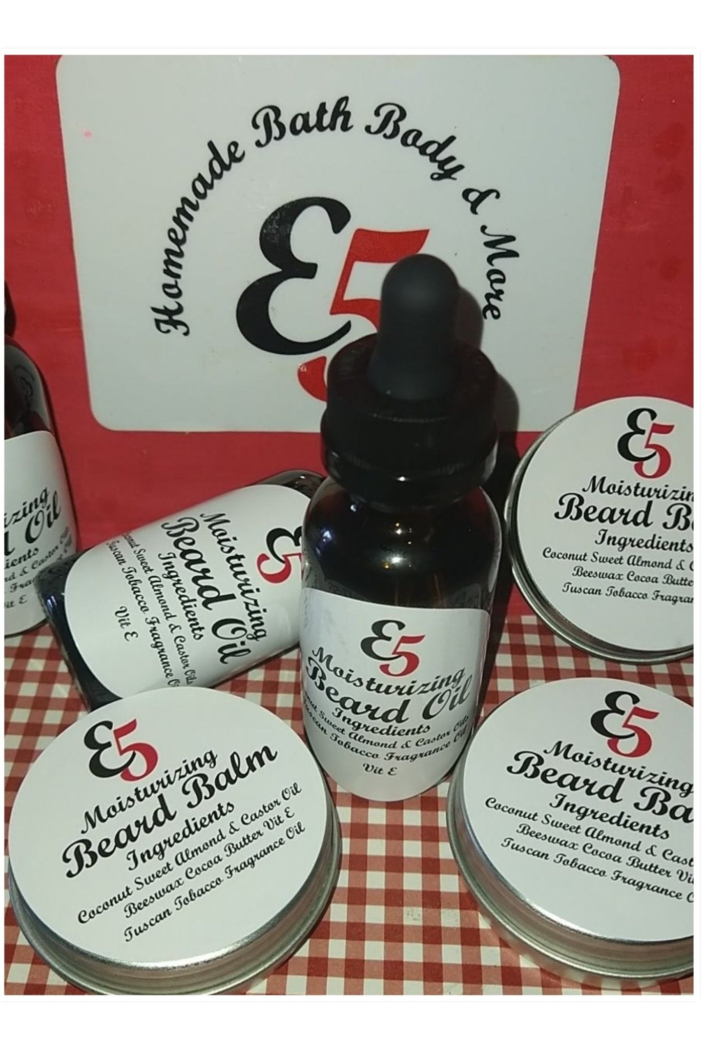 Beard Oil & Balm Set - Exclusion 5 Bath Body & More