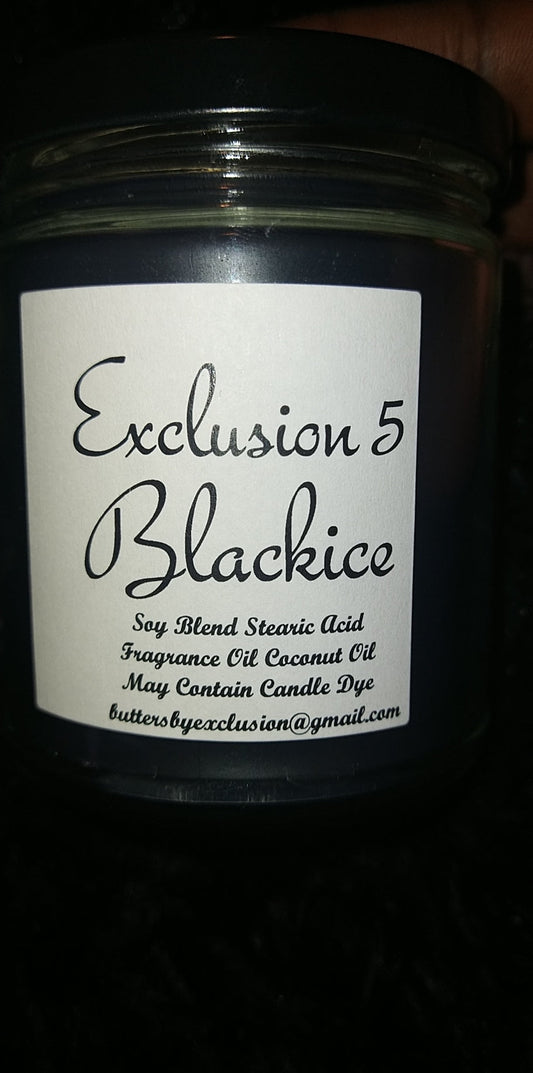 Black-Ice Candle - Exclusion 5 Bath Body & More