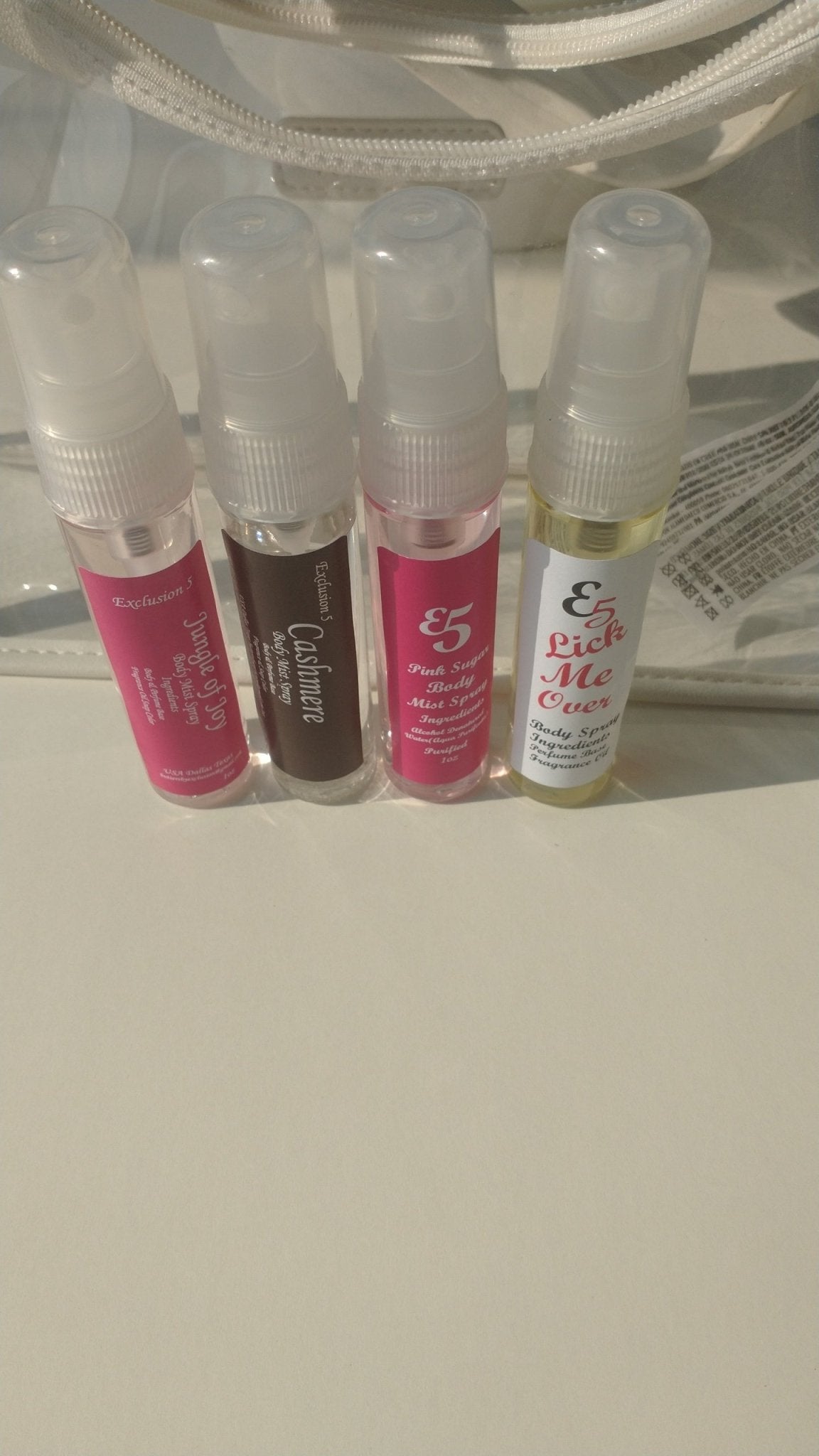 Body Mist Sprays - Exclusion 5 Bath Body & More