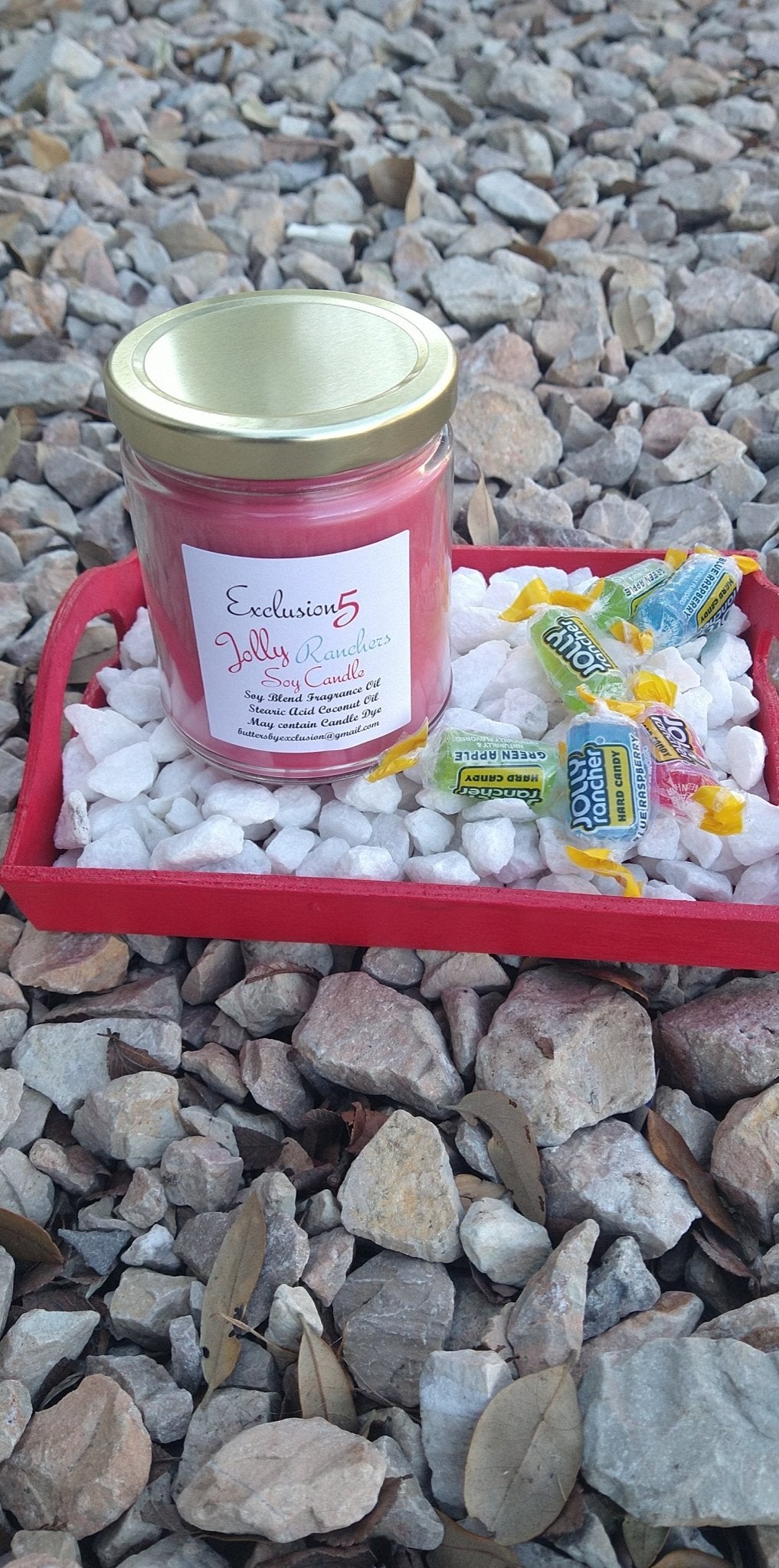 Jolly Ranchers Candle - Exclusion 5 Bath Body & More