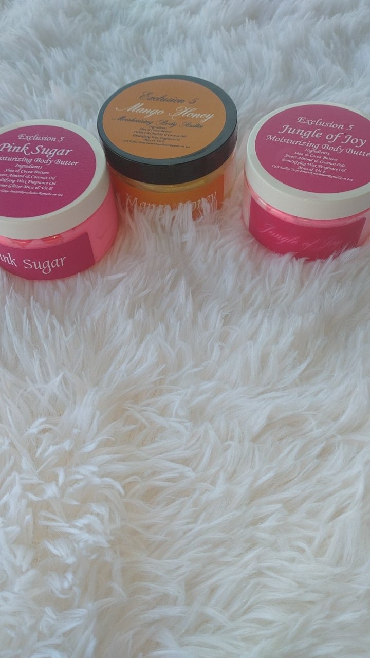 Radiant Moisturizing Body Butters - Exclusion 5 Bath Body & More