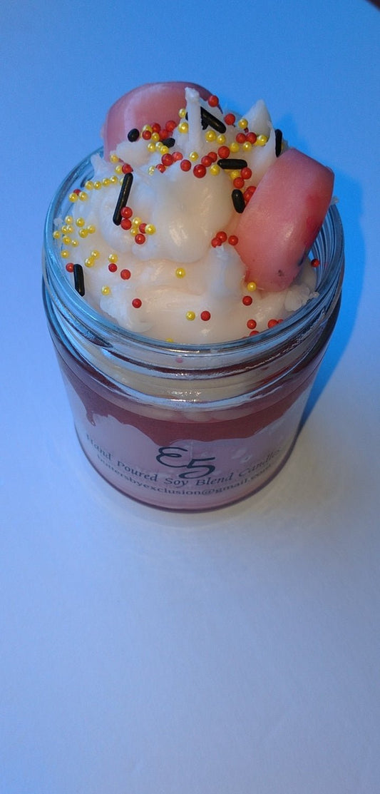 Watermelon Lemonade Scented Dessert Candle - Exclusion 5 Bath Body & More